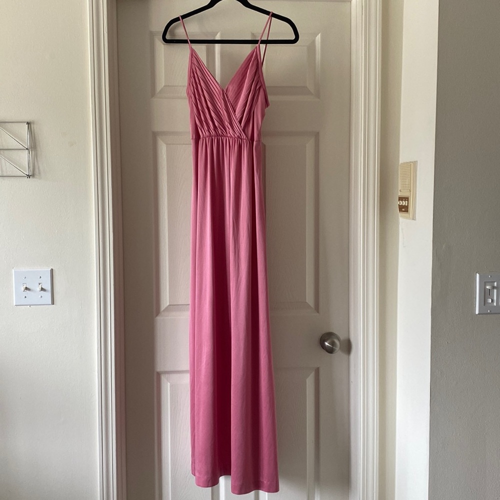 Vintage Pink Maxi Dress